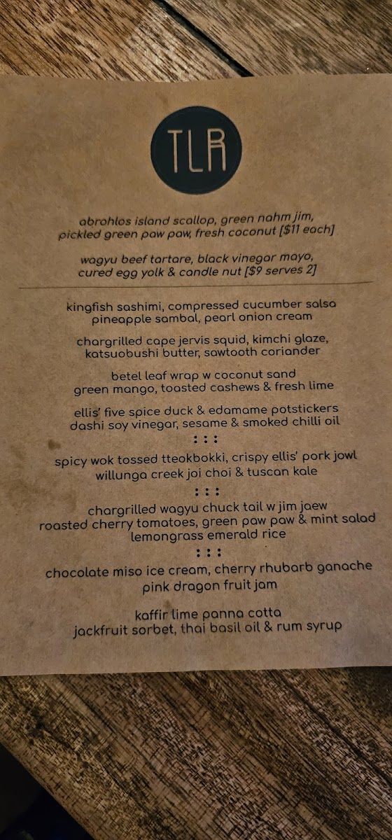 Menu The Little Rickshaw-10
